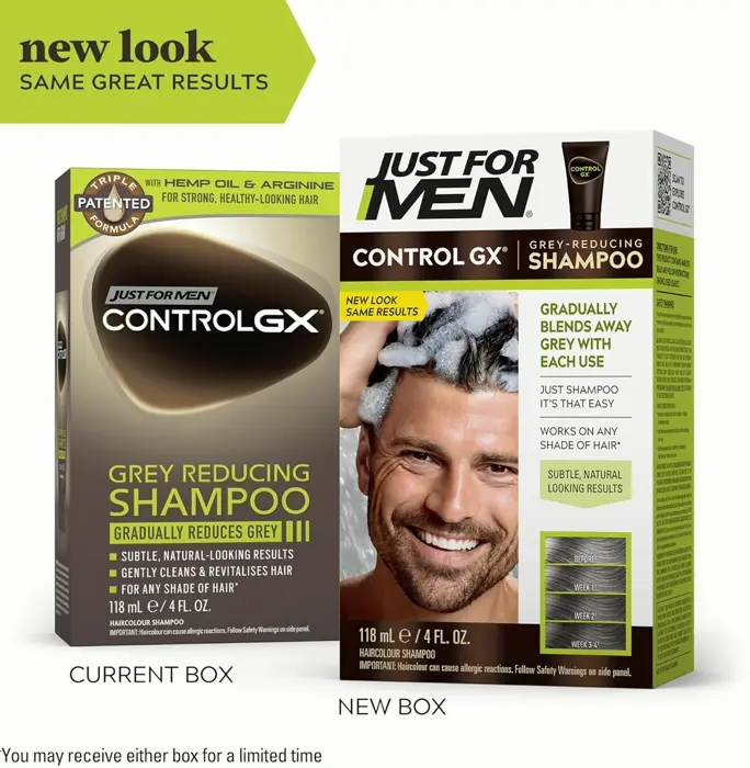 Men's Regain GX Gray Reducing Shampoo, Four Fl Oz