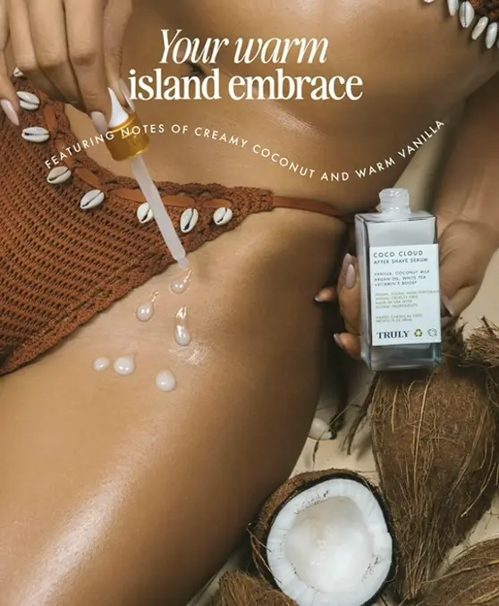 Coconut After Shave Serum with Coconut