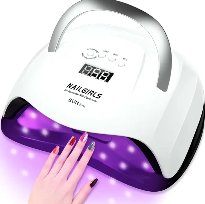 Quick-Drying LED Nail Lamp with Timer