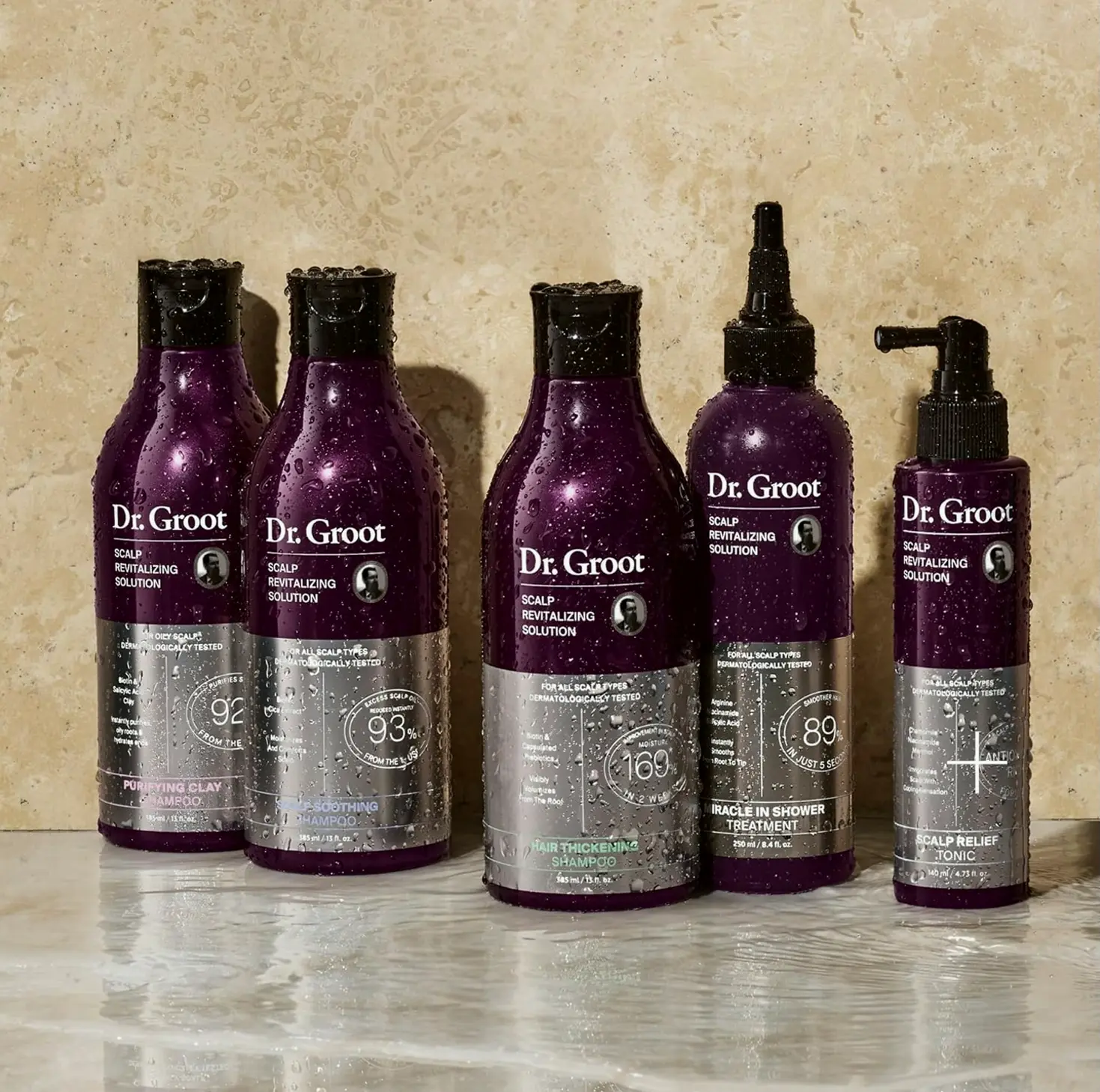 Dr. Groot Volumizing Hair Wash with Nutrients and Herbal Oil for Thinning Hair