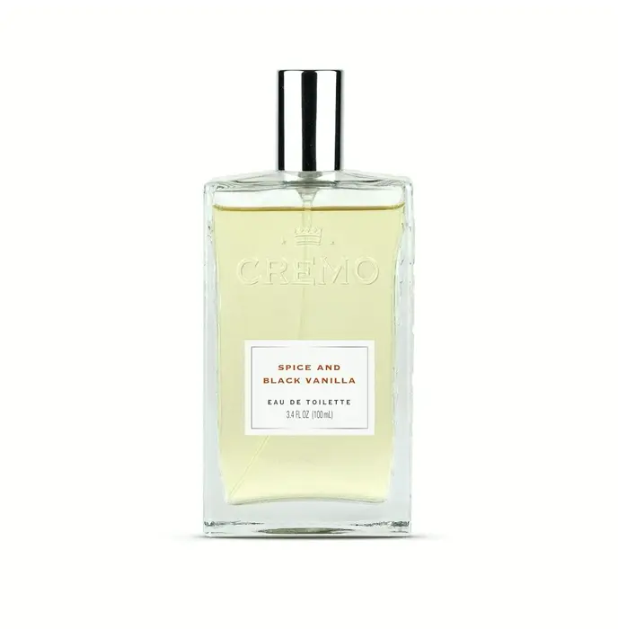 Cremo Spice & Black Vanilla Cologne Mist, 3.4 Fluid Ounces