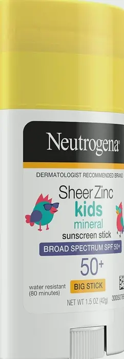 Neutrogena Kids Natural Sunblock Stick Sun Protection Factor 50+