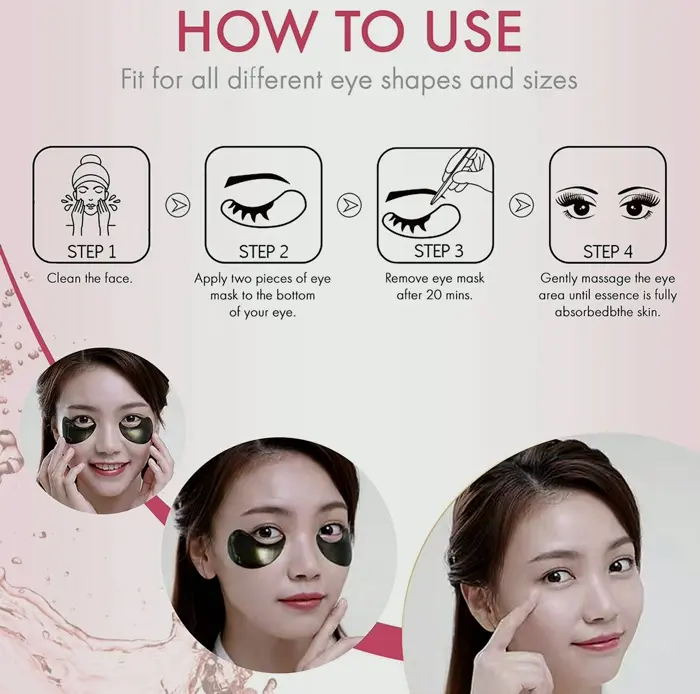 Asian Gold Under Eye Masks (60pcs)