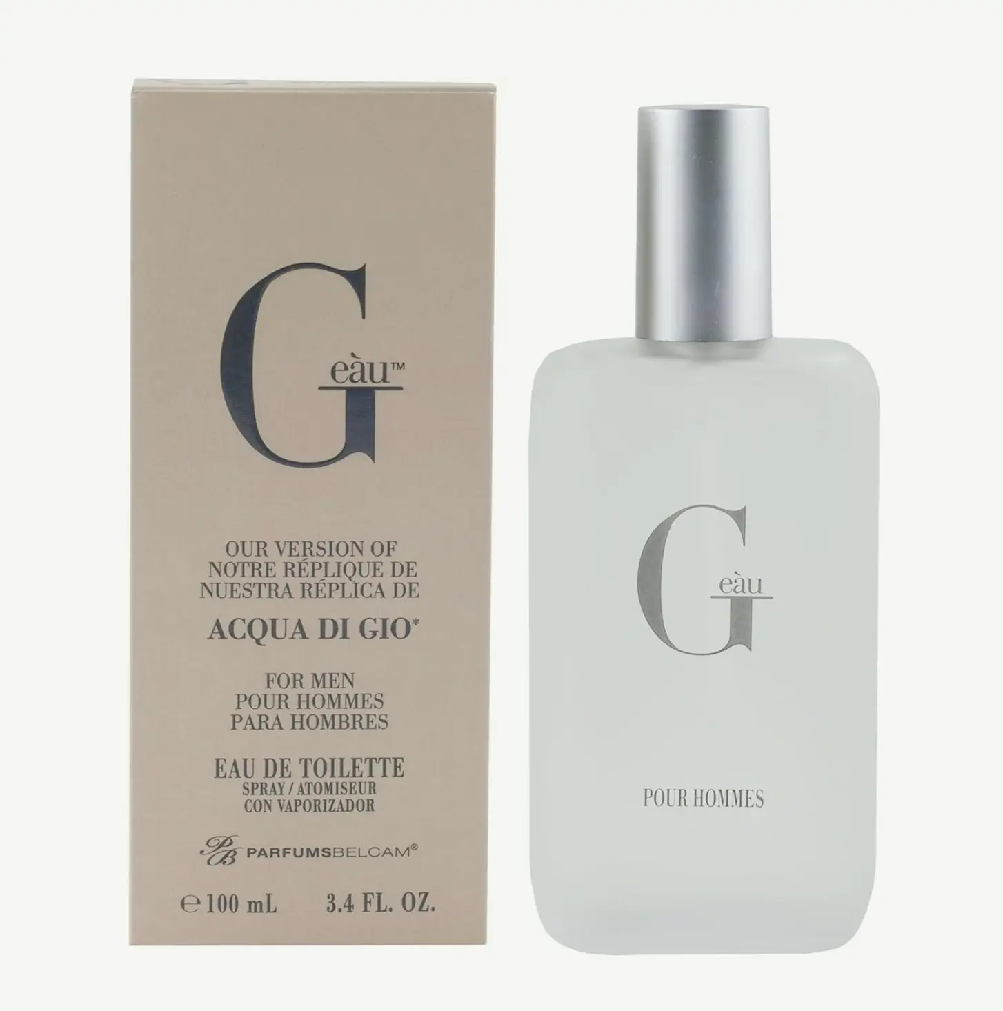 PB G Eau de Toilette Spray, 3.4 Fl Oz