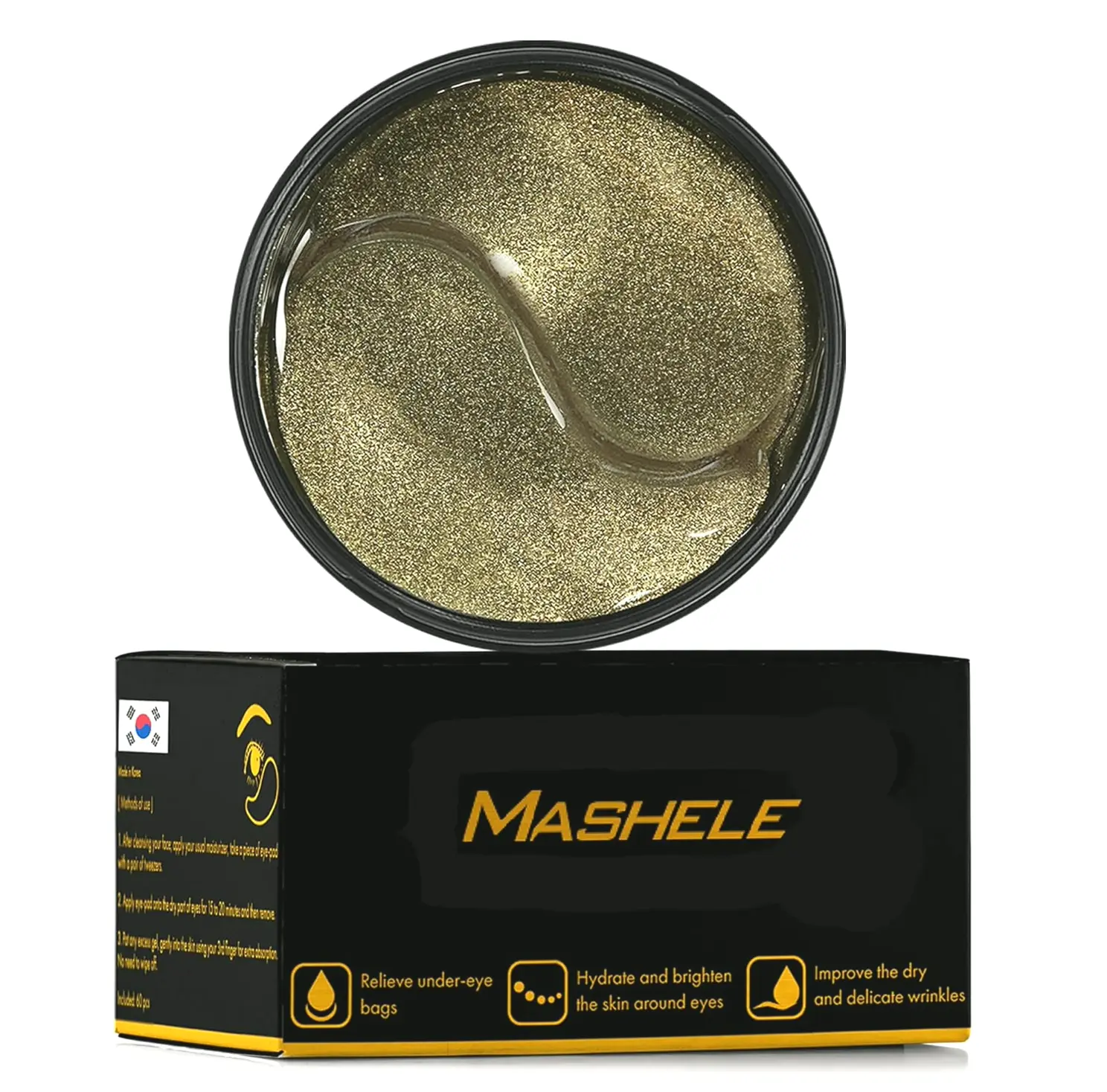 Asian Gold Under Eye Masks (60pcs)
