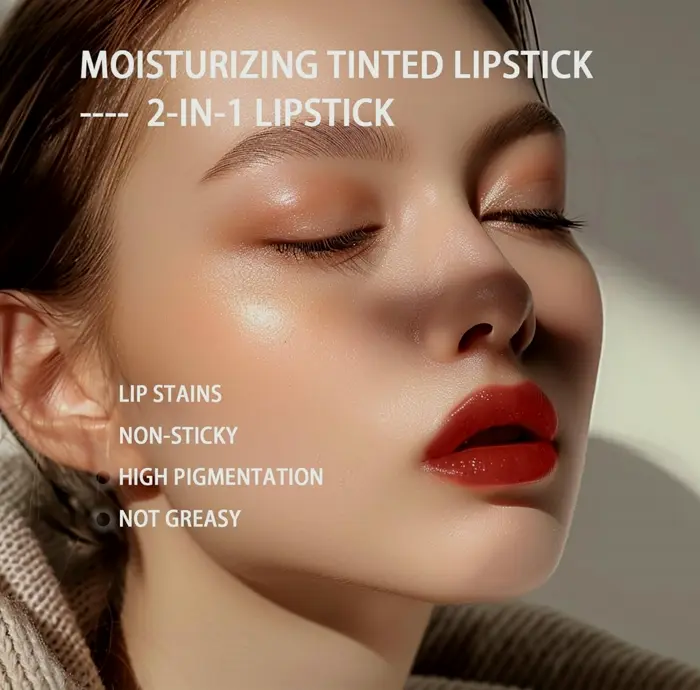 Moisturizing Tined Lip Balms - Glossy Sheen for Parched Lips