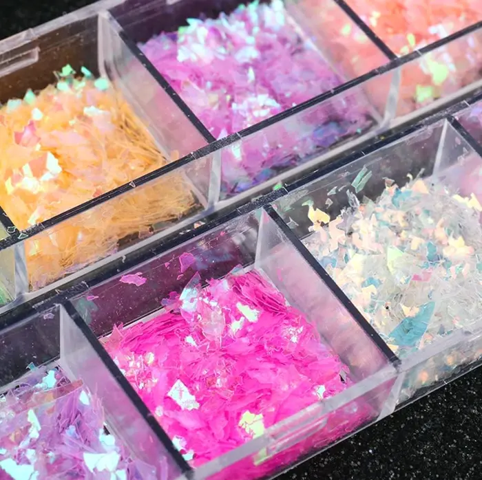 12-Shade Colorful Glitter Sequins