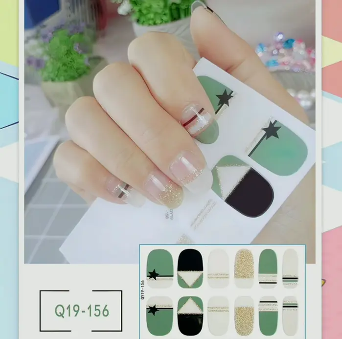 Chic 3D Nail Decals by Sun&Beam made for Ladies & Teens