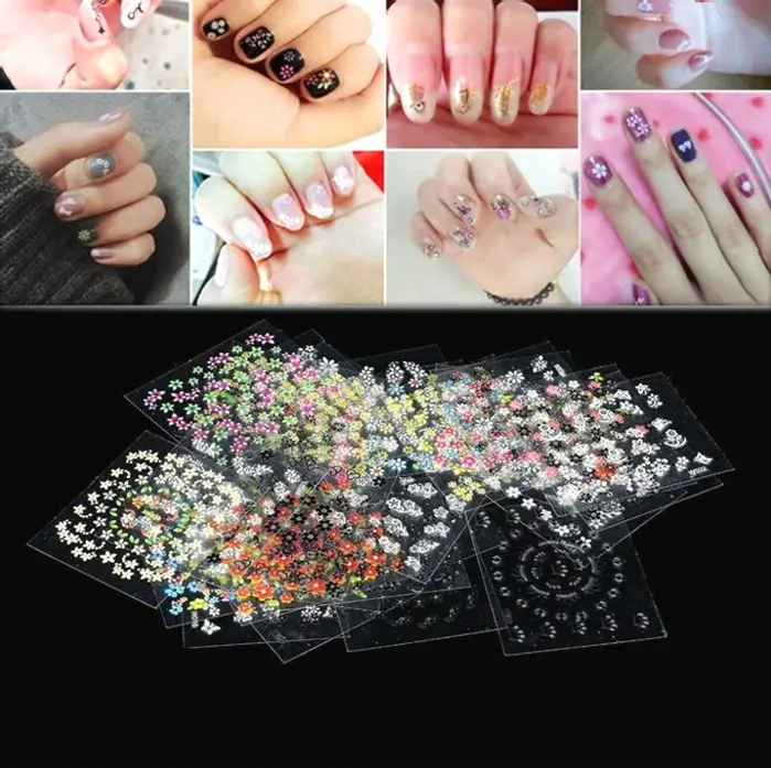 Thirty Sheets 3D Nail Art Stickers