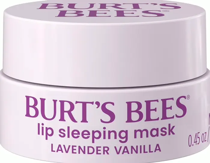 Burts Bees Lavender Vanilla Overnight Lip Mask, 0.45 oz