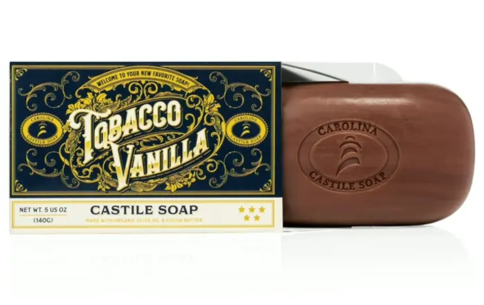 Castile Soap for Men w/Cocoa Butter - Eco-Friendly Body Wash