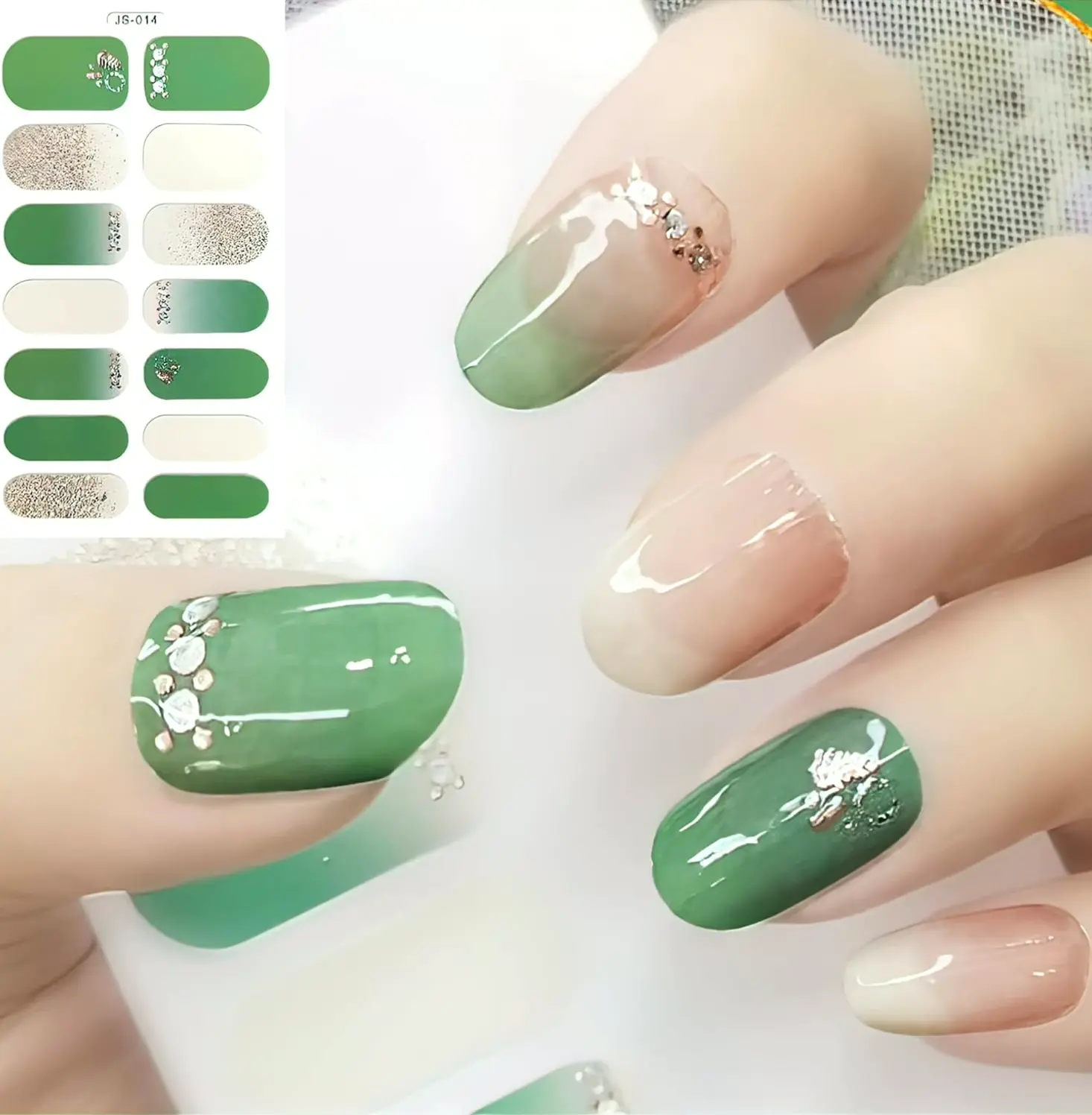 Chic 3D Nail Decals by Sun&Beam made for Ladies & Teens
