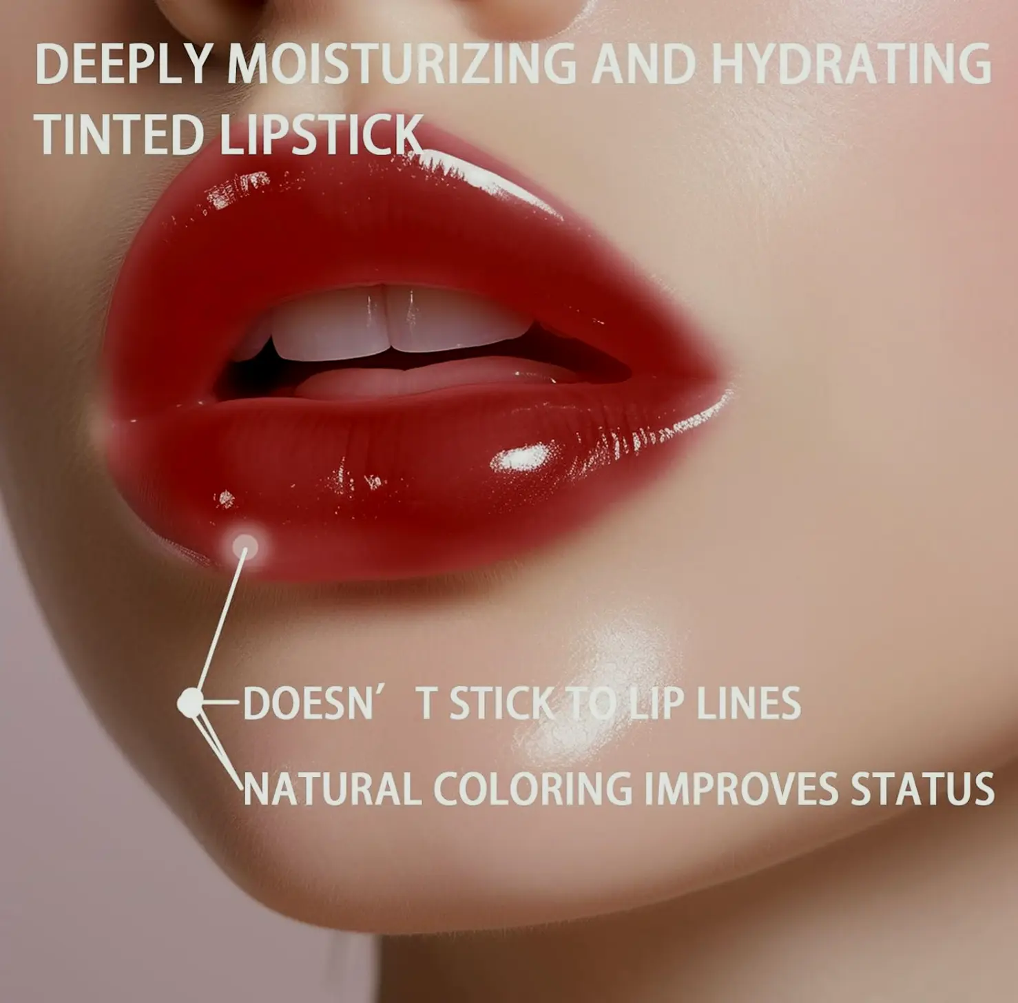 Moisturizing Tined Lip Balms - Glossy Sheen for Parched Lips