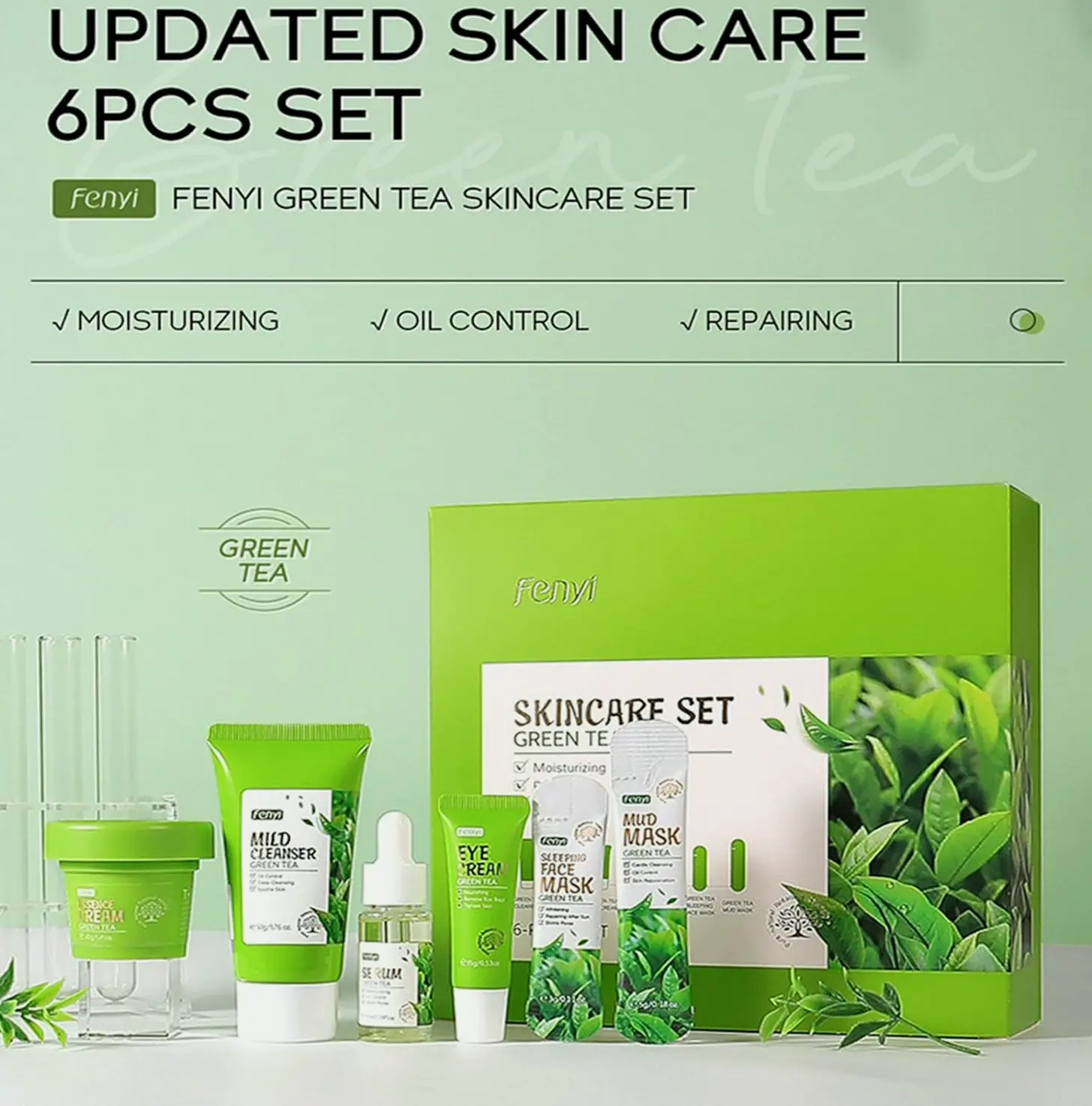 Herbal Tea Beauty Kit, 19-In-1 Set for Girls
