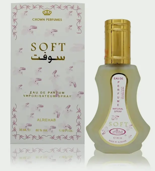 Al-Rehab Soft Eau de Parfum for Women, 1.18 Oz