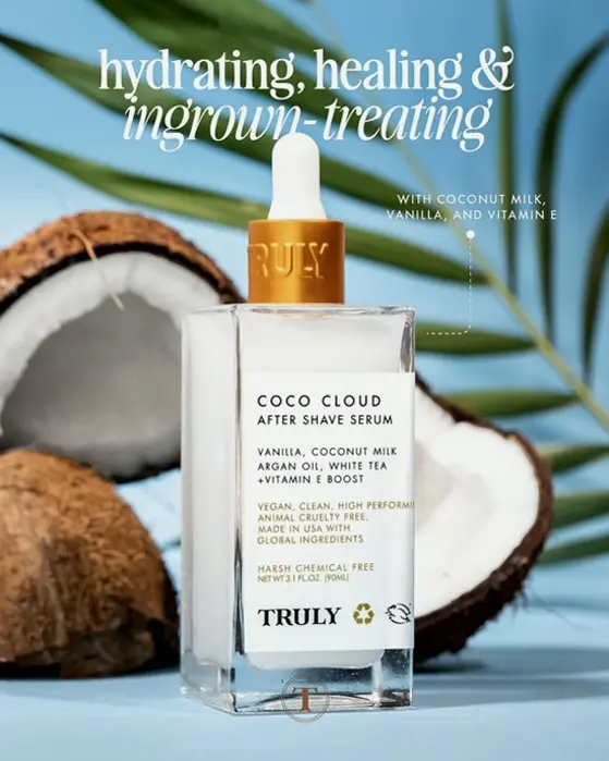 Coconut After Shave Serum with Coconut