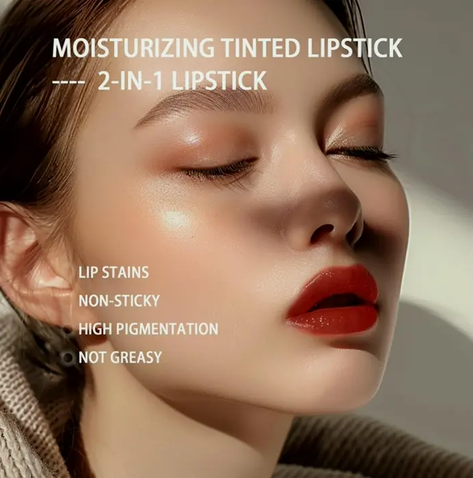 Moisturizing Tined Lip Balms - Glossy Sheen for Parched Lips