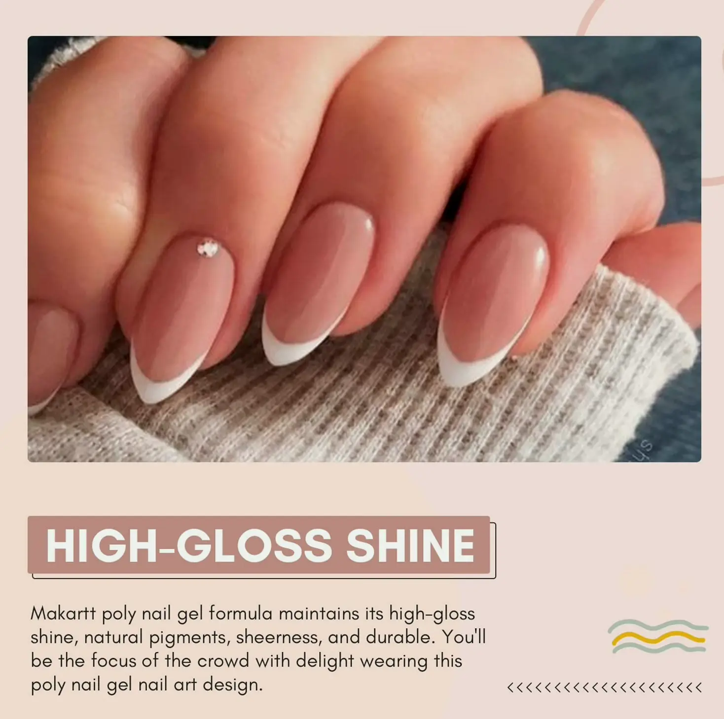 Makartt 50ML Nude Gel Extension for Year-Round Nail Art