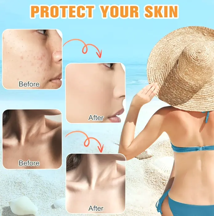Colored Face Sunblock SPF50 Compact (2PCS)