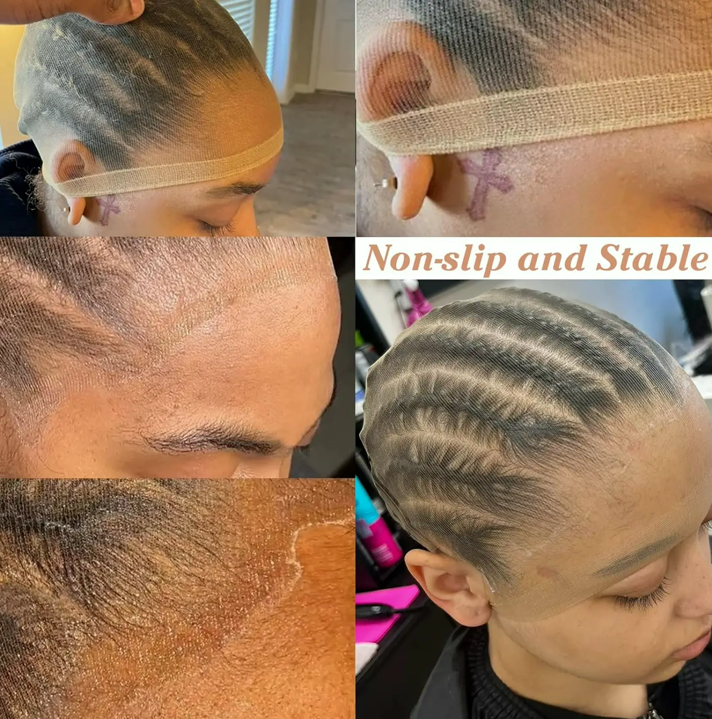 BEEOS Skinlike HD Wig Cap Pack