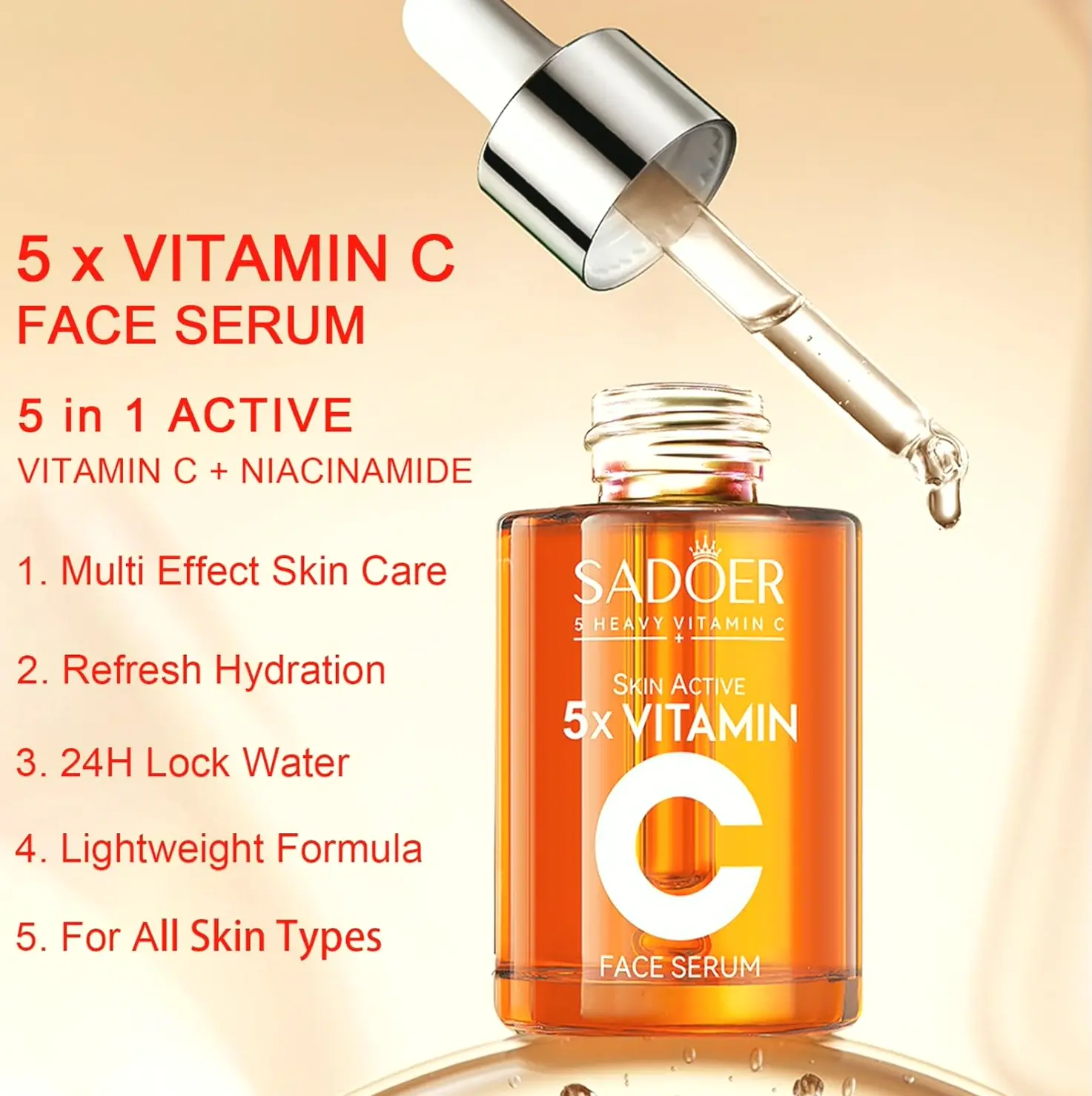 5 x Vitamin C Skincare Kit