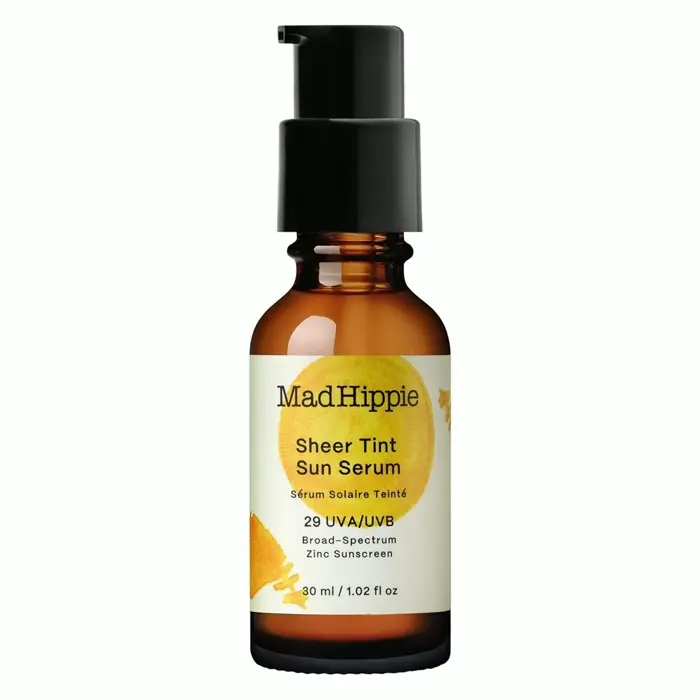 Hippie Tinted Sun Serum SPF Protection, Light-Medium, 1oz