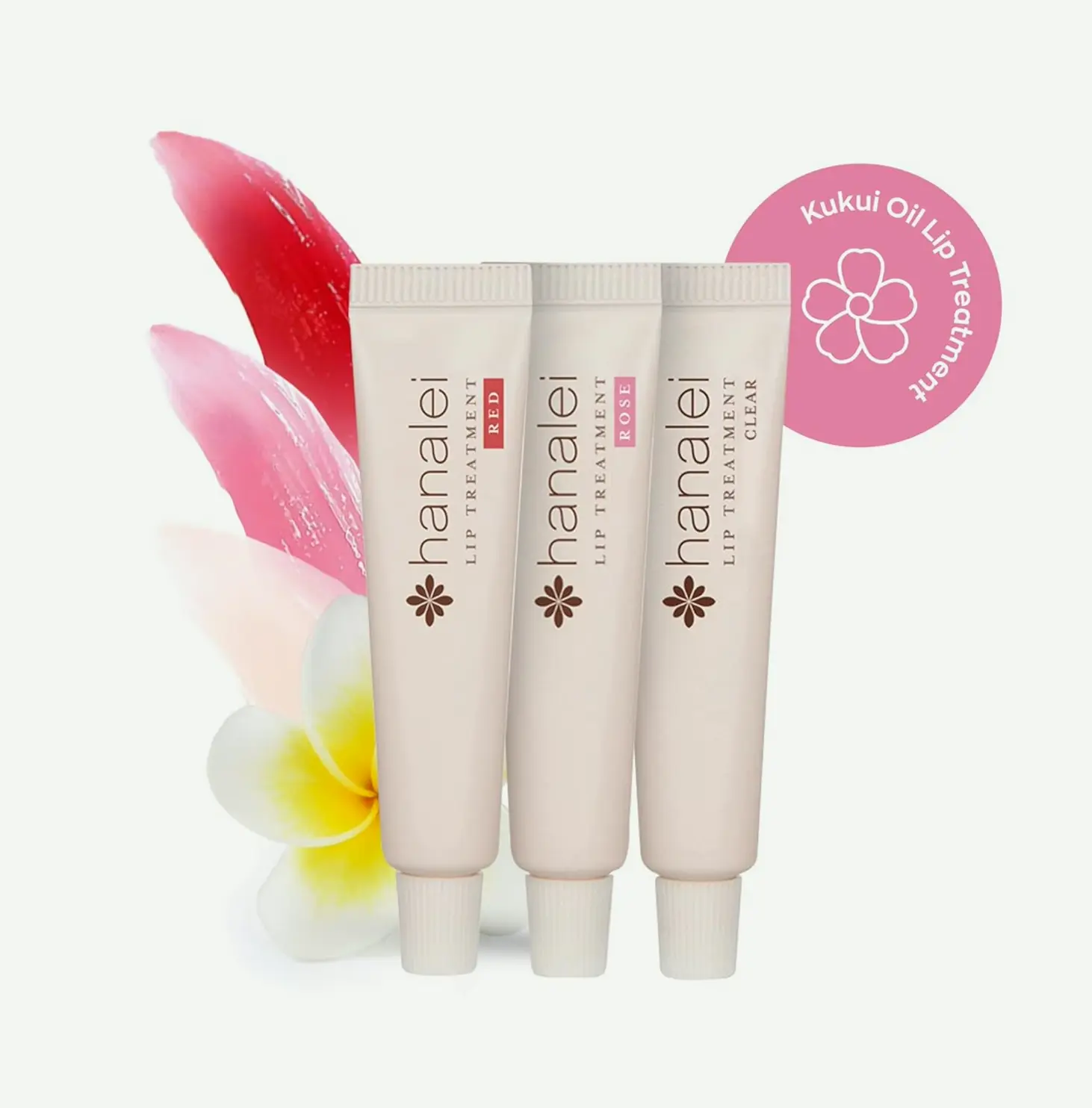 Travel Lip Balm Set to Soothe Dry Lips Blended with Kukui Oil