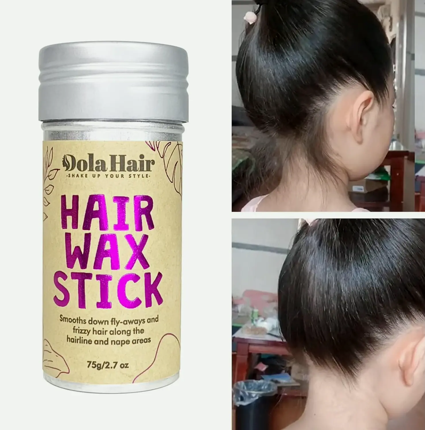 Haircare Wax Tool for Frizz & Smoothing