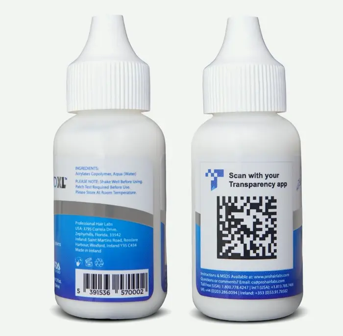 Invisible Hair Adhesive Glue 1.3oz - Secure Bond for Toupees
