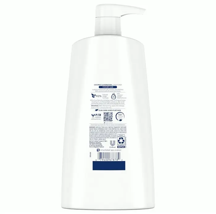 Dove Ultra Nutrient-Rich Conditioner Includes Coconut Oil & Jojoba Oil 25.4 oz