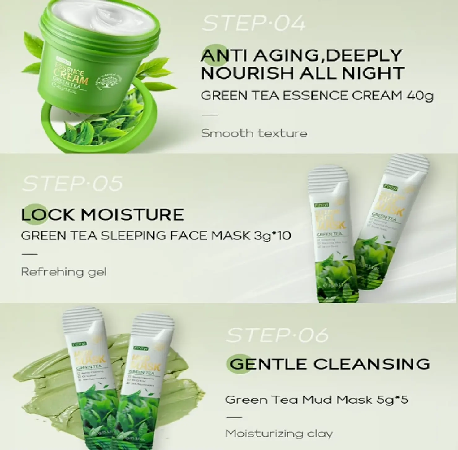 Herbal Tea Beauty Kit, 19-In-1 Set for Girls