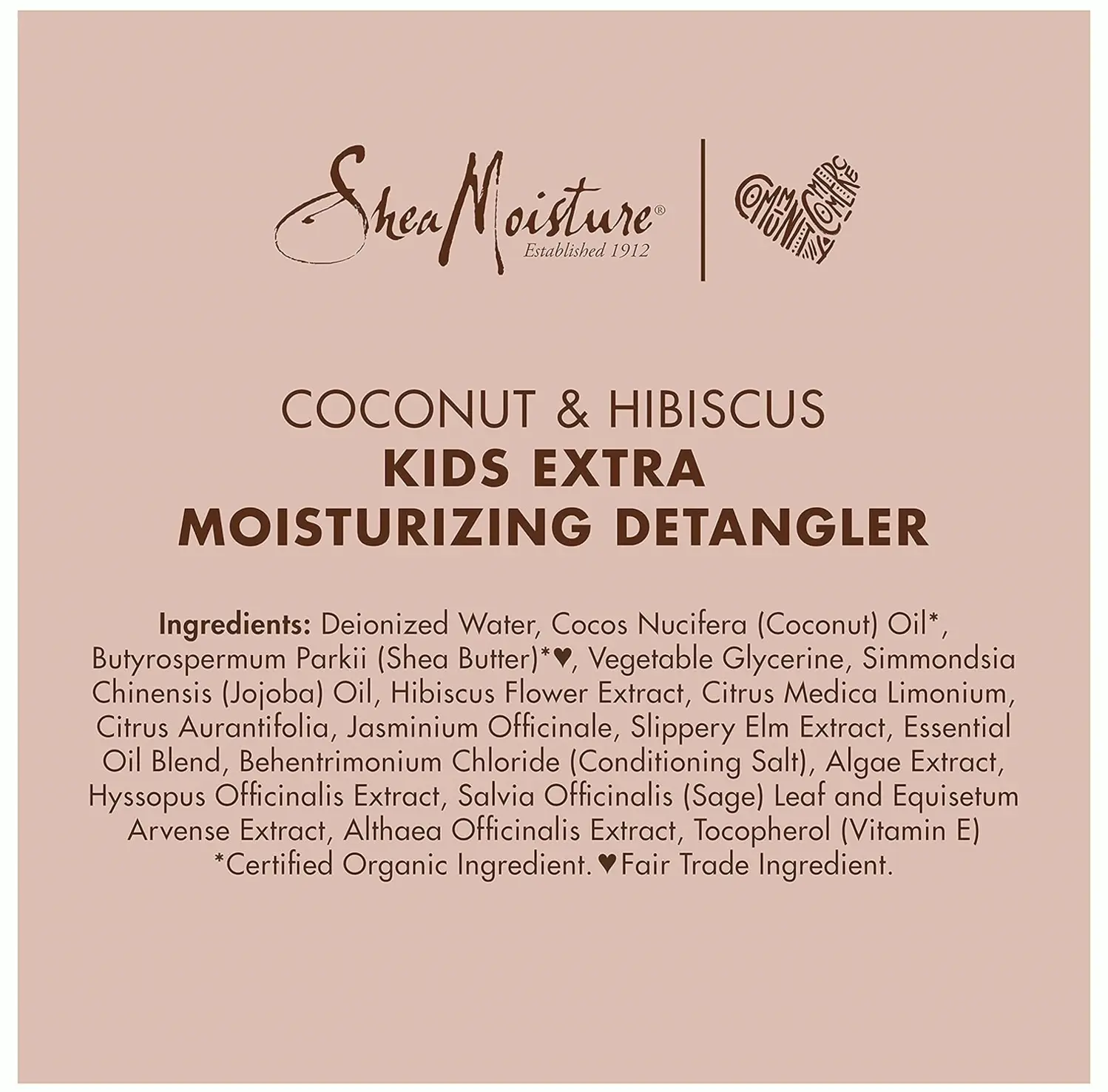 Children's Moisturizing Detangler with Coconut & Hibiscus Extract, 8 oz