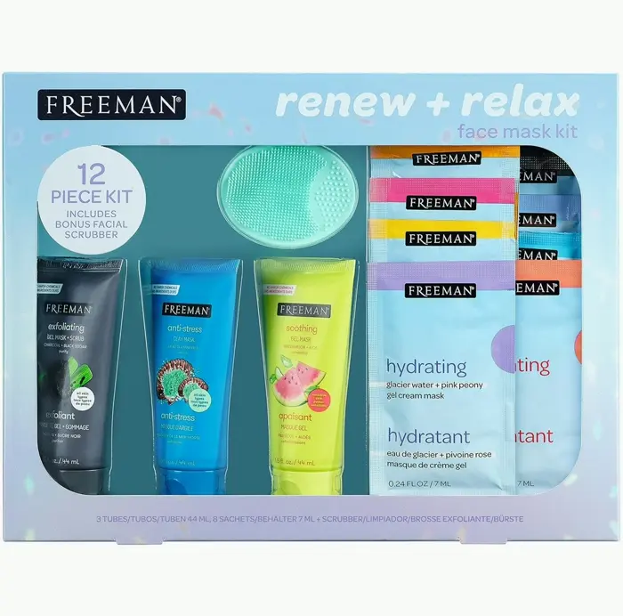 Freeman Limited Edition Facial Mask Kit, 12-Piece Skincare Set