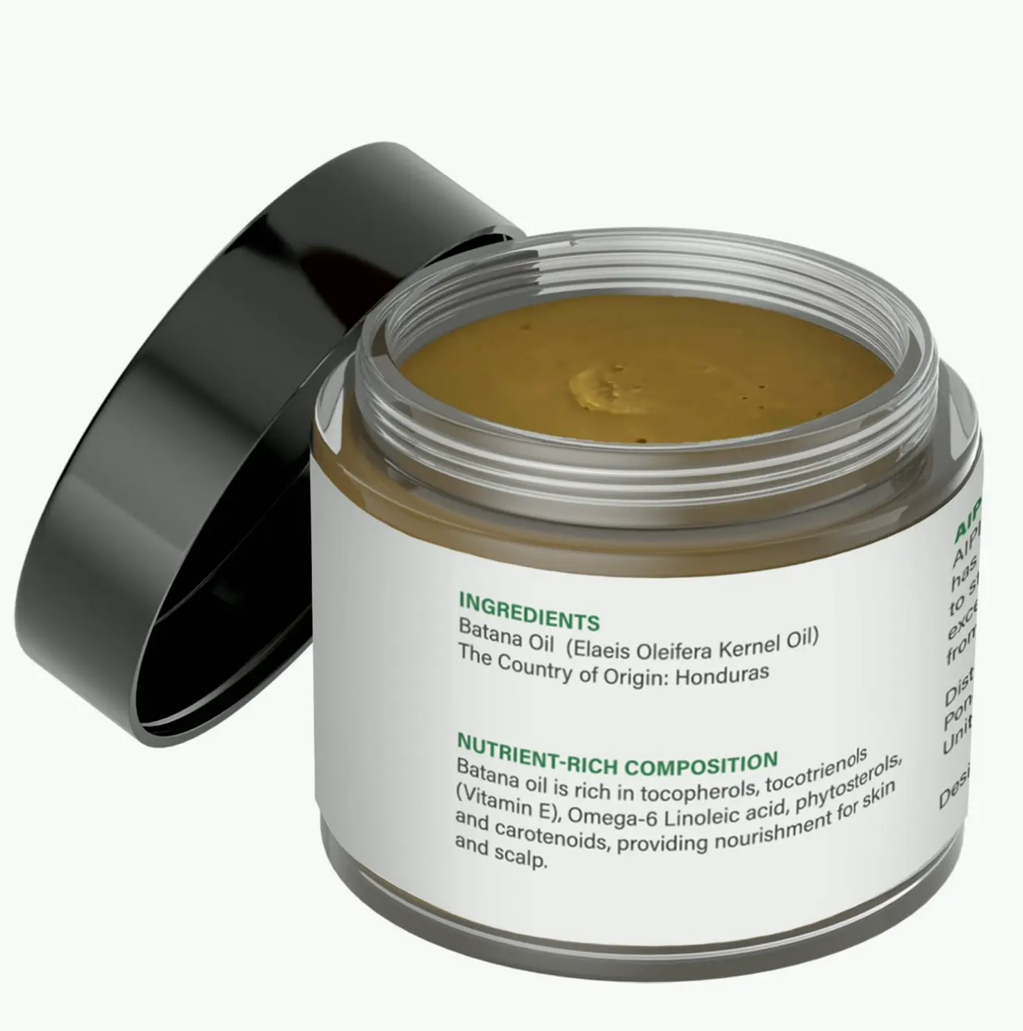 Unrefined Batana Oil for Haircare Thickening