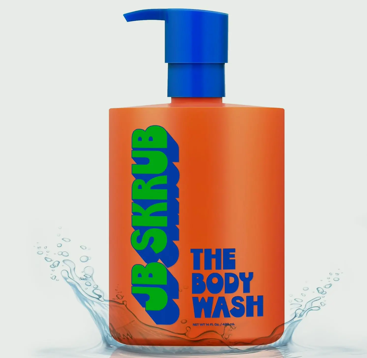 Children's Foaming Fruit-Scented Shower Cleanser for Boys - Natural Formula - 14 Oz