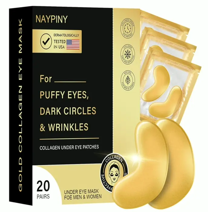 Luxury Under Eye Patches with Collagen - 20 Pairs