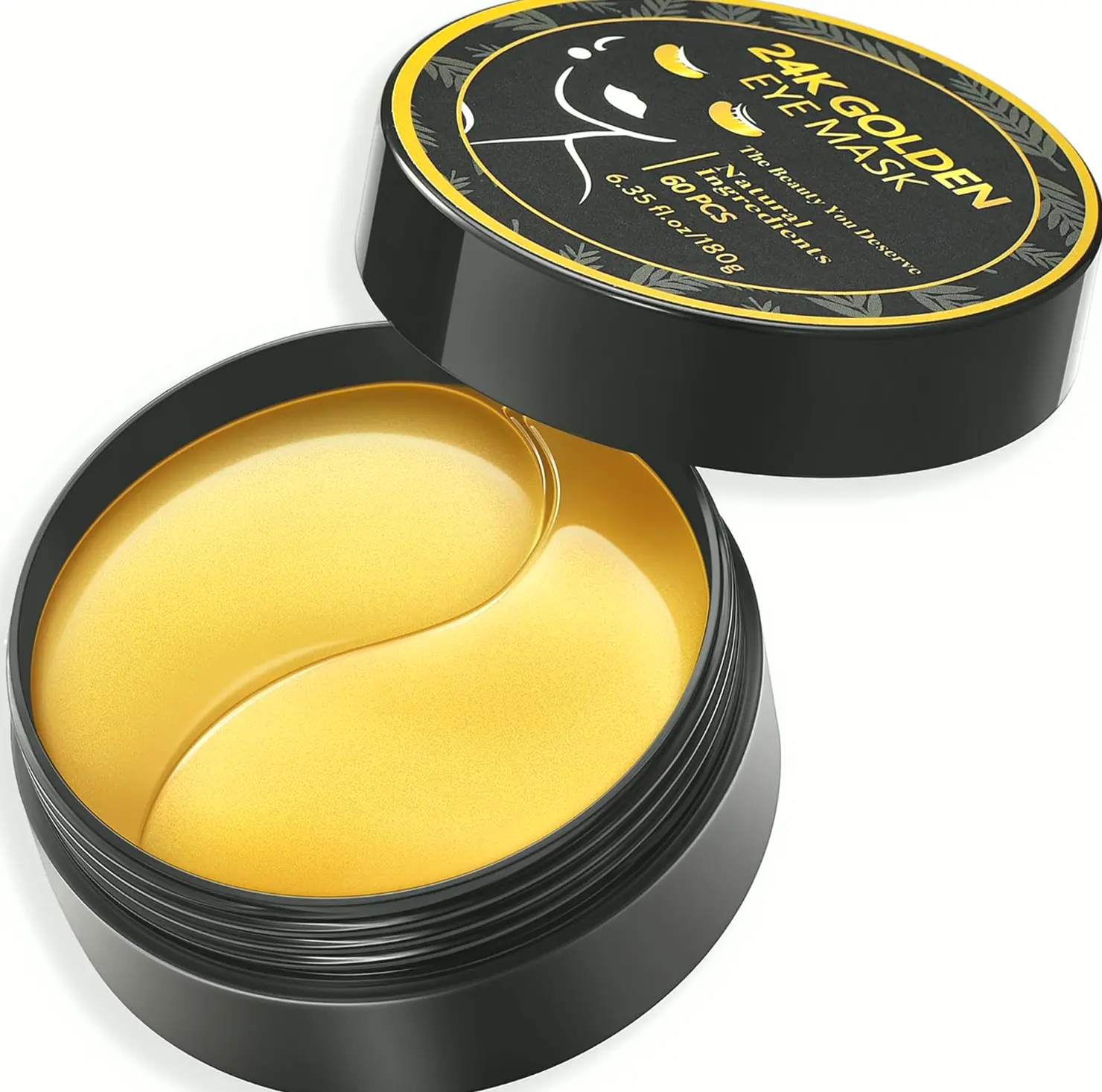 24K Eye Patches for Swollen Eyes & Dark Circles