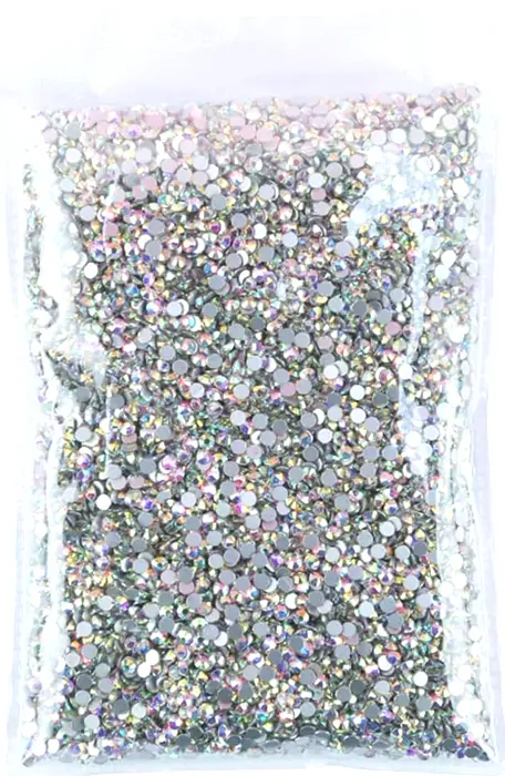 2300-Count Flatback Gem Rhinestones for DIY Nails