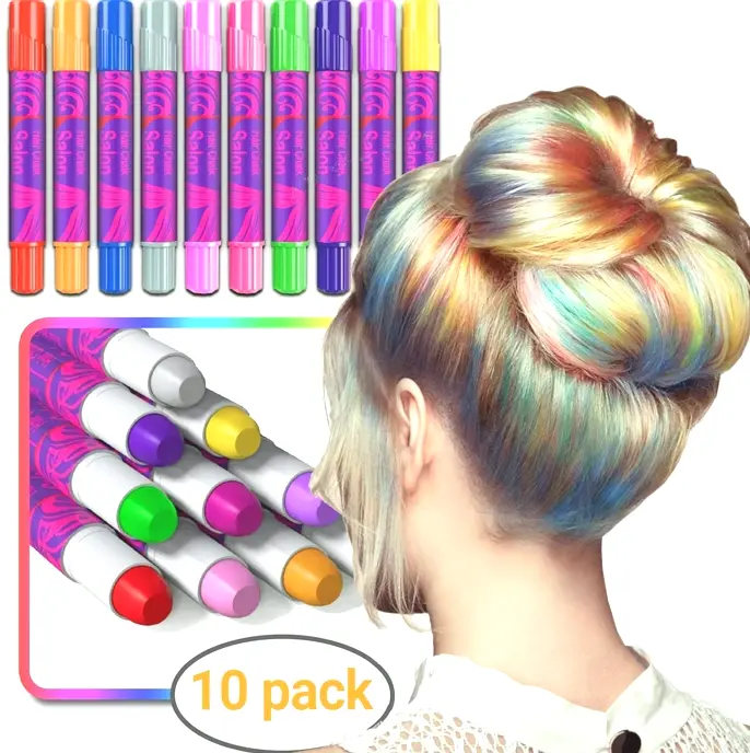 Crave Deluxe Hair Chalk Kit for Girls