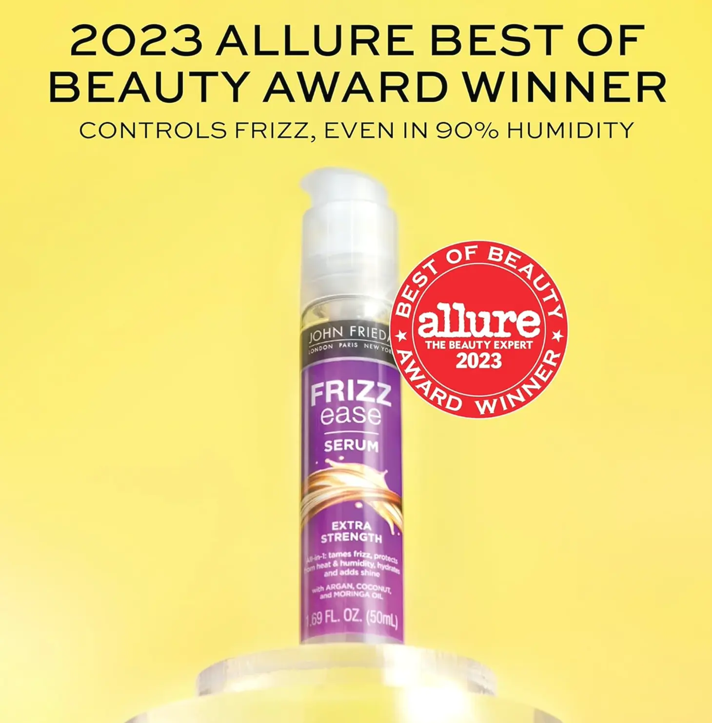 John Fred Fuzz Ease Super Strength Hair Serum, 1.69 fl oz