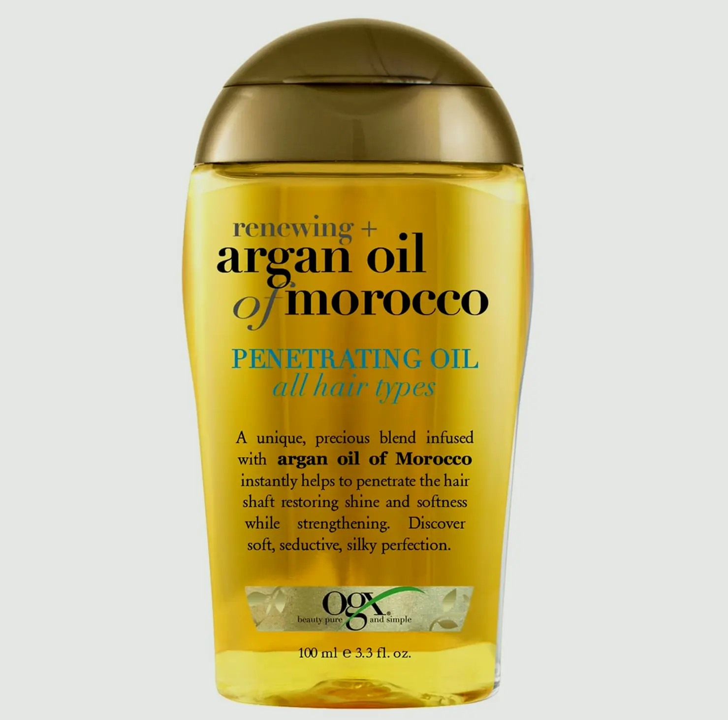 OGX's Moroccan Oil Treatment Applicator, Every Hair Types, 3.3 Fluid Ounces