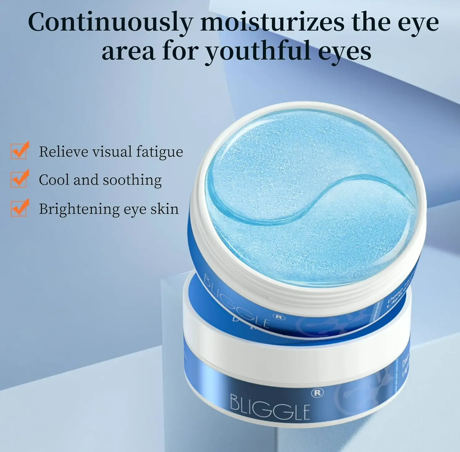 Beneath Eye Patches (64 Pcs) – Chilling & Luminous Hyaluronic Acid Eyes Treatment