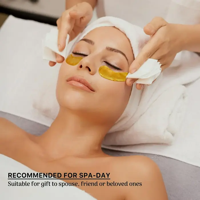 Gold Under Patch: Minimize Swollen Eyes, Wrinkles, Dark Circles (20 Sets)