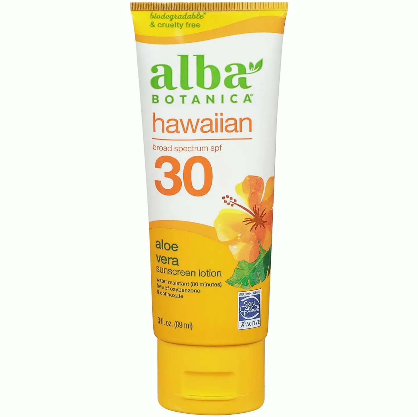 Tropical Sunblock Lotion, SPF 30, Aloe Vera, 3 Oz