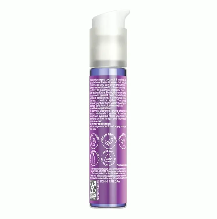 John Fred Fuzz Ease Super Strength Hair Serum, 1.69 fl oz