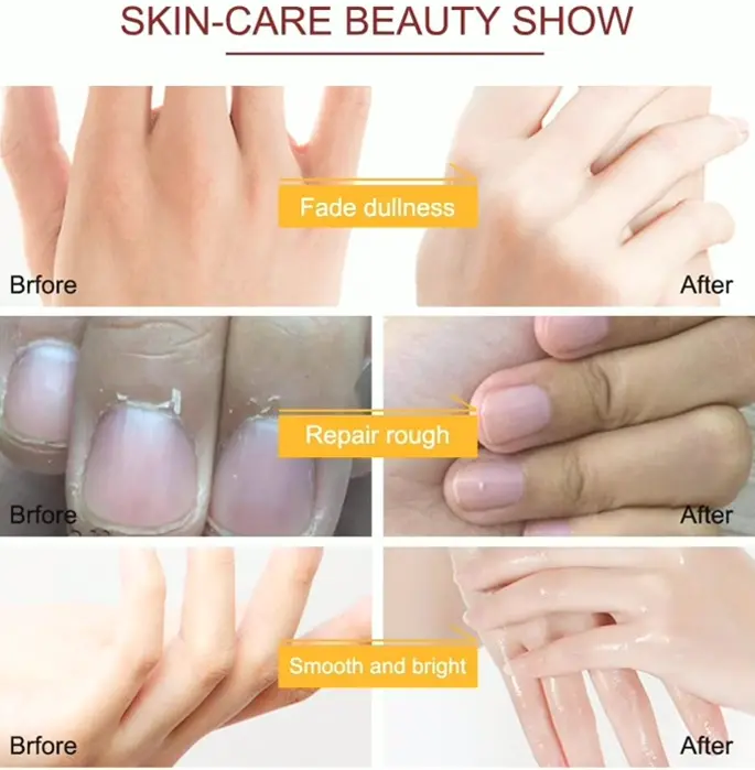 Moisturizing Hand Mask Gloves for Dry, Rough Skin Repair