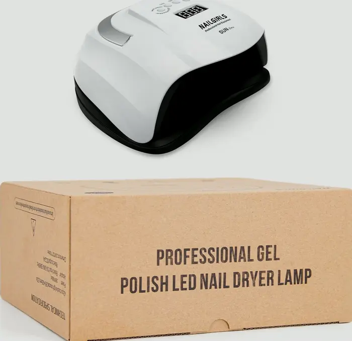 Quick-Drying LED Nail Lamp with Timer
