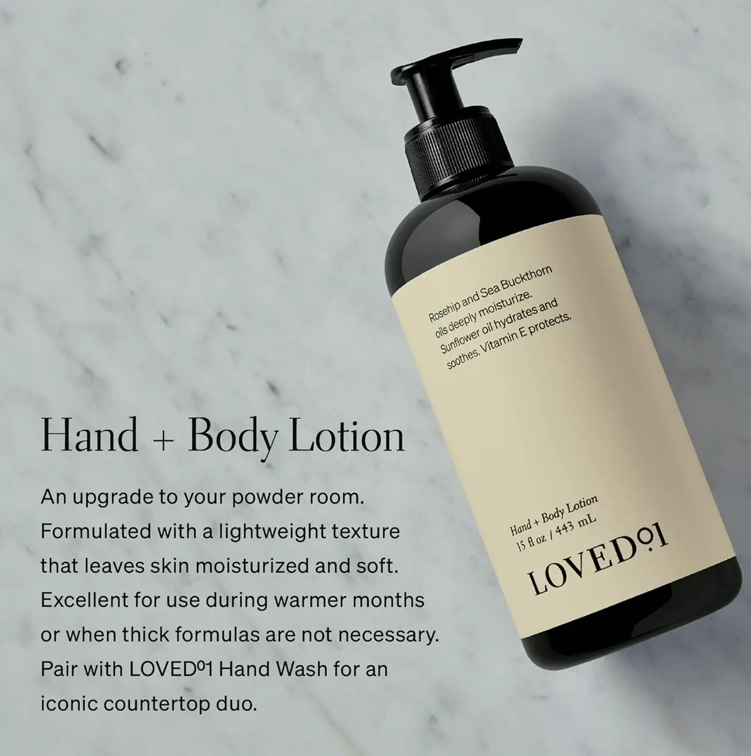 Hand & Body Lotion with Shea Butter & Sunflower Oils, 2-Pack