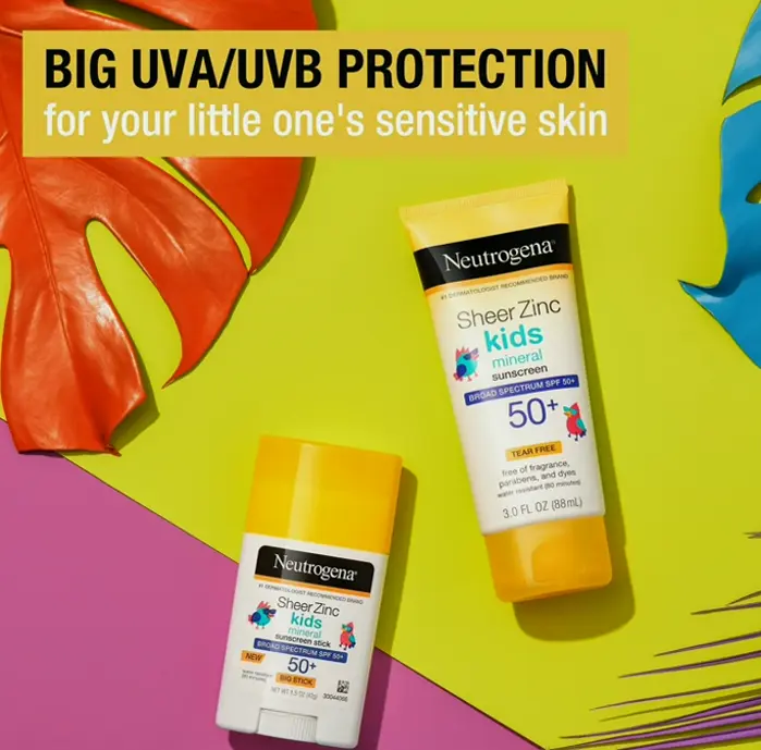 Neutrogena Kids Natural Sunblock Stick Sun Protection Factor 50+