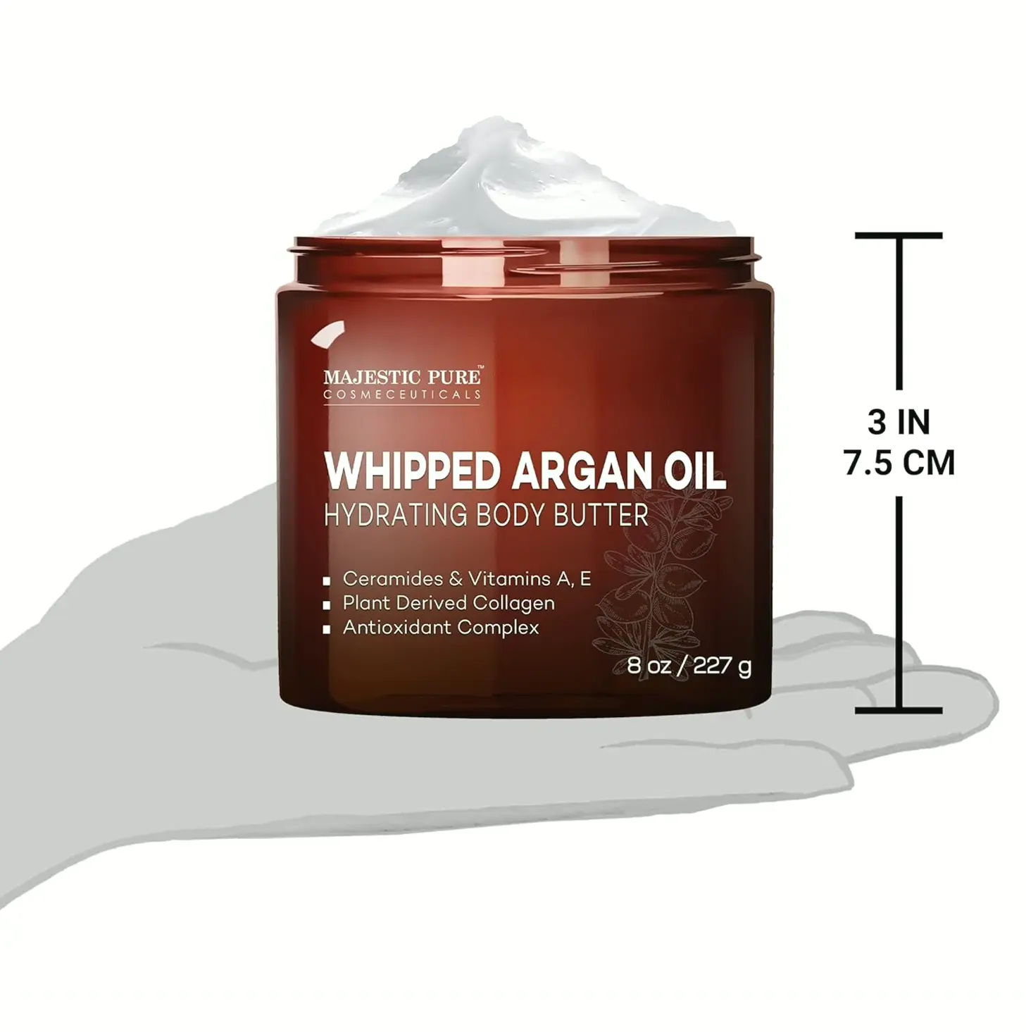 Pure Whipped Organic Oil Lotion 8oz